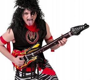 Dmuchana gitara 102 cm GITARA ROCK DISCO