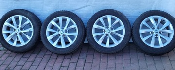 SKODA OCTAVIA III 3 koła alu felgi zima 205/55R16