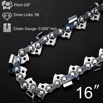 дюймовая цепь / 16 дюймов, 56 звеньев