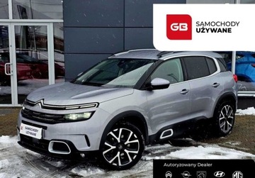 Citroen C5 Aircross SUV 1.6 PureTech 181KM 2019 Citroen C5 Aircross 1.6 PB 180KM Shine EAT8 FV23 Salon PL Serwis ASO Gwara