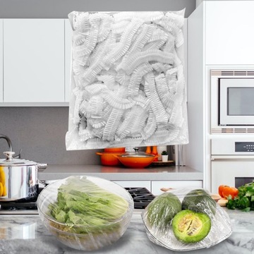 500 штук одноразовых водонепроницаемых крышек для пищевых продуктов.