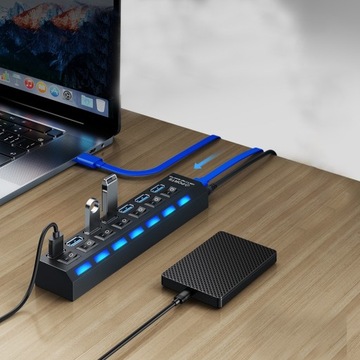 HUB USB HUB Distroller 7 Ports USB -переключатель