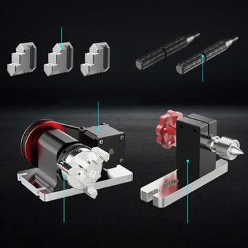 Четвертая ось скорости CNC TwoTrees, дополнительно к TTC 450