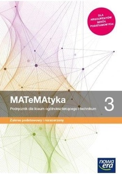 MATEMATYKA 3 PODRĘCZNIK ZPIR NOWA ERA 2021