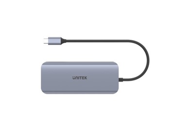 Концентратор Unitek USB-C 3xUSB 3.1 PD HDMI SD VGA RJ45