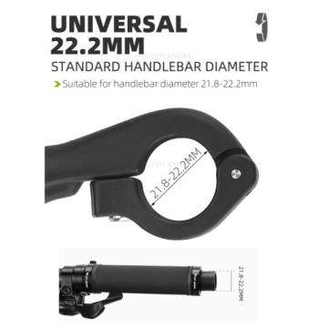 ВЕЛОСИПЕДНЫЕ РУЧКИ ЭРГОНОМИЧНЫЕ РУЧКИ ДЛЯ РУЛЯ ВЕЛОСИПЕДА MTB, ЧЕРНЫЕ