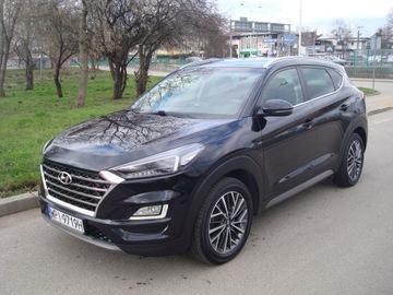 Hyundai Tucson III 2019 BEZWYPADKOWY HYUNDAI TUCSON 1.6 CRDI AUTOMAT 4X4 NAVI KAMERA FULL LED