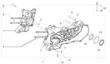 Втулка бендикса стартера PIAGGIO APRILIA VESPA