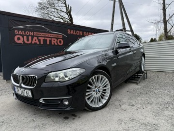 BMW Seria 5 F10-F11 Touring Facelifting 525d 218KM 2014 BMW 525 X-Drive. Salon PL. Bezwypadkowy.