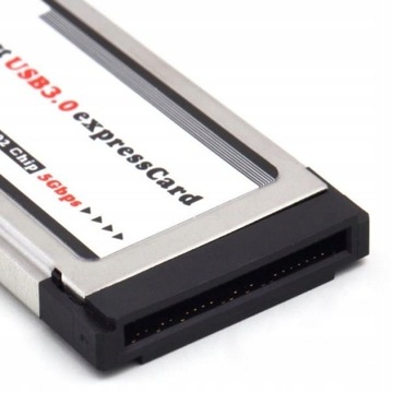 Адаптер Express Card Концентратор USB 3.0 ПК ExpressCard 2