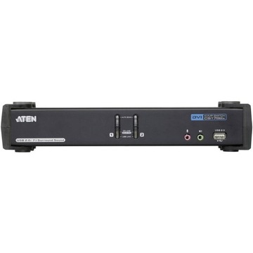KVM-переключатель ATEN CS1782A-AT-G, 2 порта, USB 2.0
