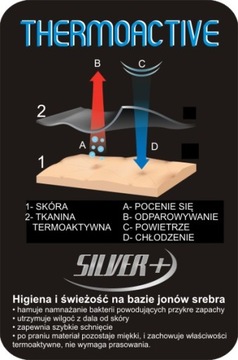 KOSZULKA wojskowa TERMOAKTYWNA męska khaki + MORO szybkoschnąca r. L