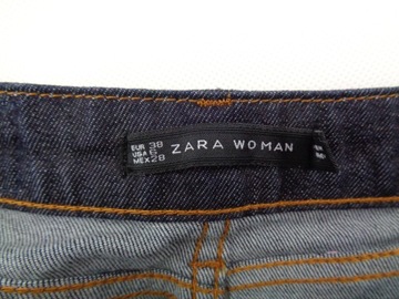 36-38 ZARA SPÓDNICA NAVY JEANS W83