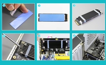 GLOTRENDS PA09-HS Адаптер M.2 NVMe — PCIe 4.0 X4 с радиатором