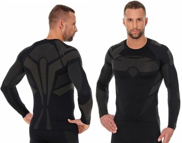 ZIMOWA BLUZA ROWEROWA TERMICZNA BRUBECK DRY r.S