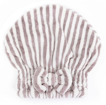 TRUST MY SISTER Czepek do włosów z mikrofibry Violet