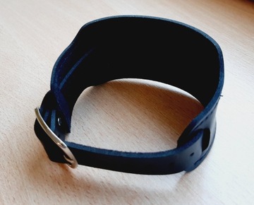 Кожа, широкий браслет, кожа, широкий ремешок для часов - черный