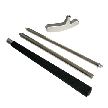 Składany miotacz golfowy podróżny prawostronny, leworęczny putter, flaga kubkowa z otworem