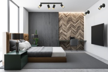 Галогенный настенный светильник с подвижным точечным светильником и светодиодным бра