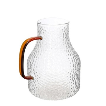 КУВШИН 1,9 Л, Кованое СТЕКЛО, ПРОЗРАЧНЫЙ, БОЛЬШОЙ