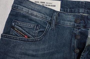 DIESEL D-EETAR TAPERED JEANSY spodnie męskie PREMIUM 33/34 pas 84