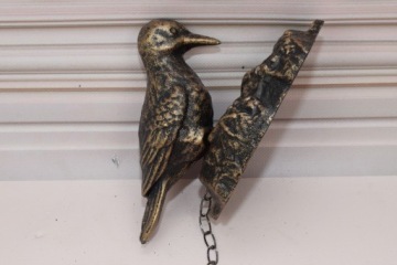 ЧУГУННЫЙ МОЛОТОК - ДЯТЕЛ - ПТИЦА-СИГНАЛИЗАЦИЯ