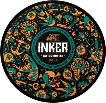 Pan Drwal Inker Tattoo Butter Odżywcze masło regeneracyjne do tatuażu 150ml
