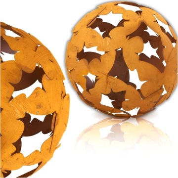 KULA OGRODOWA DEKORACYJNA DO OGRODU MOTYL LAMPA KULE ZEWNĘTRZNE 23 CM