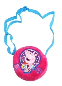 Torebka pluszowa na ramię Świnka Peppa Pig