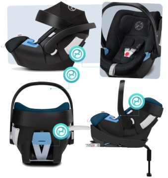 КОЛЯСКА 4В1 BEBETTO HOLLAND 04 CZ I CYBEX ATON BAZA
