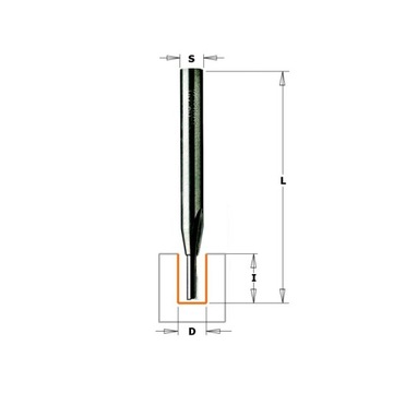 Frez prosty / 712.030.11 CMT