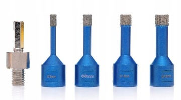 ТУФЛИ ДЛЯ ГОНЧАРНОГО КАМНЯ АЛМАЗНЫЕ, 5 ПРЕДМЕТОВ