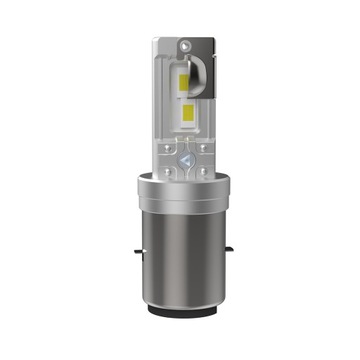 Żarówka LED biała BA20D H6 S2 35/35W 12V DC Skuter