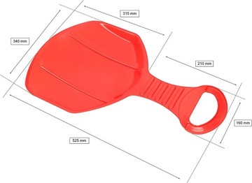 2X ЯБЛОЧНЫЕ САНКИ СНЕЖНАЯ ГОРКА