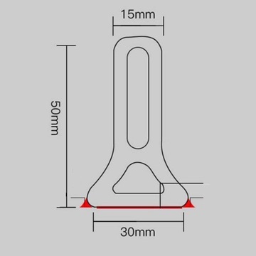Paski silikonowe uszczelka na wodoodporna do łazienka kuchni wanny 100cm