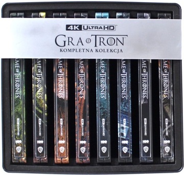 GRA O TRON KOMPLETNA KOLEKCJA SEZON 1-8 (DELUXE) (