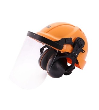 KASK OCHRONNY DLA PILARZA NAUSZNIKI BHP ATEST