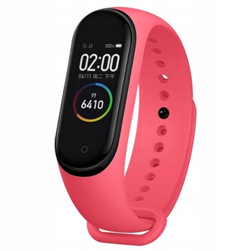 OPASKA PASEK DO XIAOMI MI BAND 3/4 | HOT PINK