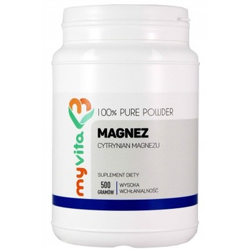 MYVITA MAGNEZ PROSZEK 500g