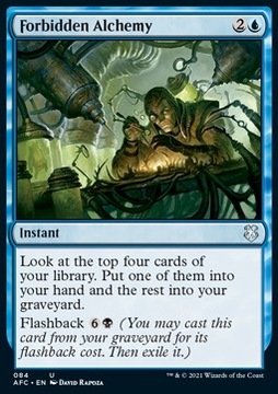 Forbidden Alchemy (Commander: AFR)