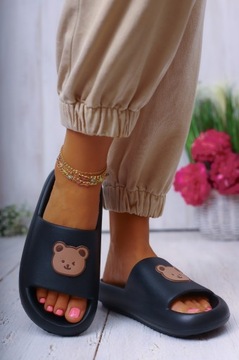 KLAPKI DAMSKIE KAPCIE LEKKIE MIĘKKIE KOLOROWE