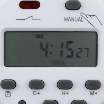 ЖК-часы 24В 16А Реле