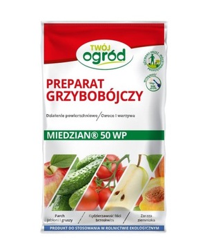 MIEDZIAN 50WP 10G GRZYBOBÓJCZY OPRYSK ZAPOBIEGAWCZY