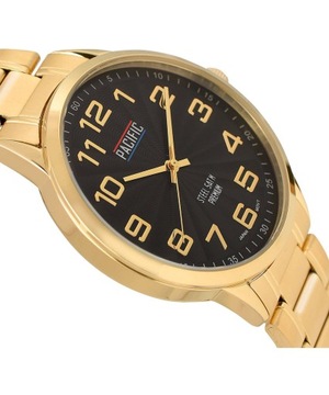 Zegarek Pacific PC00019 Złoty Kwarcowy WR50