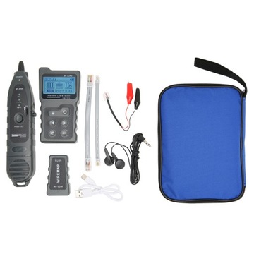 Tester kabli sieciowych z portem testowym PoE Kabel Flash Pomiar Y2