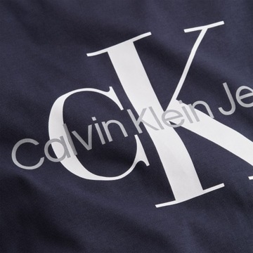 CALVIN KLEIN KOSZULKA MĘSKA CORE MONOGRAM NAVY r.L