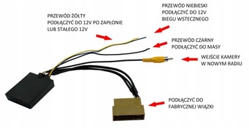 ИНТЕРФЕЙС КАМЕРЫ ЗАДНЕГО ЗАДАЧИ SKODA OCTAVIA от 09 26PIN