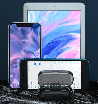 БЕСПРОВОДНЫЕ НАУШНИКИ BLUETOOTH С МИКРОФОНОМ, МОДЕЛЬ POWERBANK 2023 ГОДА