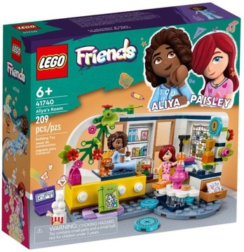 LEGO Friends 41740 Pokój Alii 209 elementów