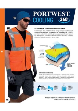 PORTWEST COOLING BLACK HAT CV11